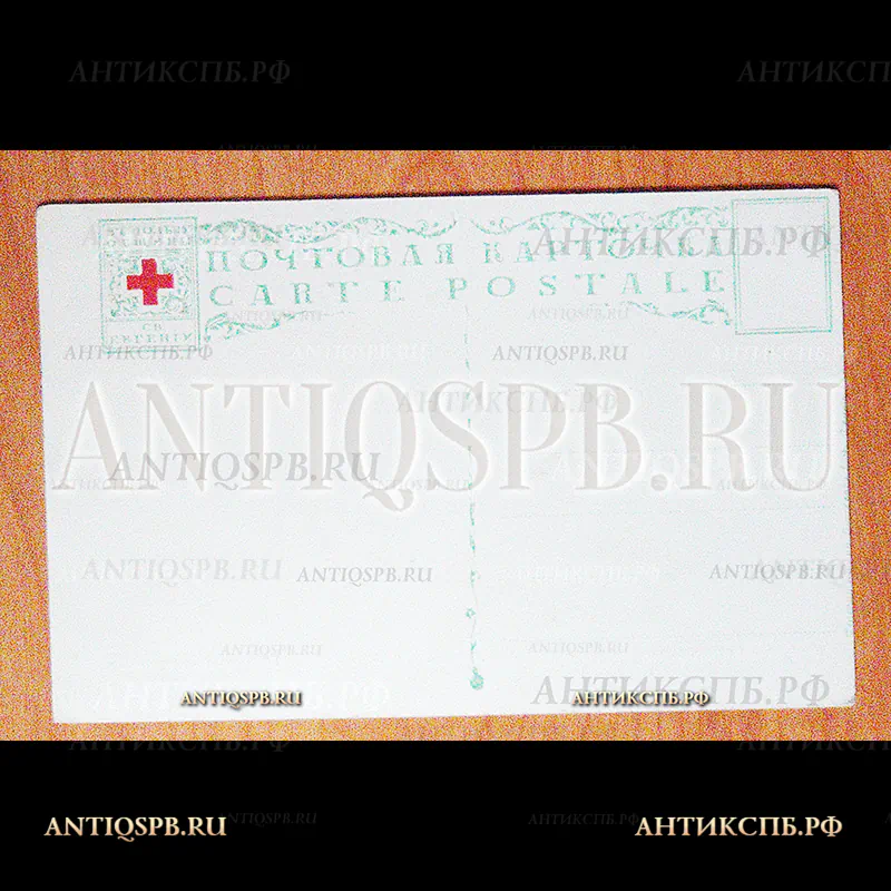 Открытка старинная. Почтовая карточка. Carte Postale. "Окрестности Сестрорецка. Конец дубовой рощи Петра I.-го". В пользу общины Св. Евгении. Россия. Нач. ХХ века. №5689